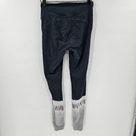 Victoria's Secret PINK leggings v waist small gray white tie dye - Picture 2 of 5